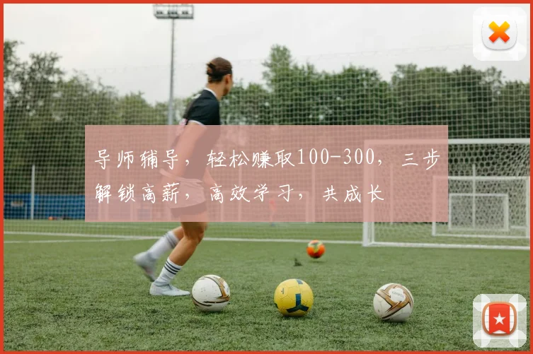 导师辅导，轻松赚取100-300，三步解锁高薪，高效学习，共成长